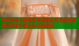 哔咔漫画注册登录享海量免费漫画极速搜索收藏下载全彩阅读体验